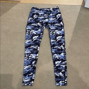 Blue Camo Prism Leggings